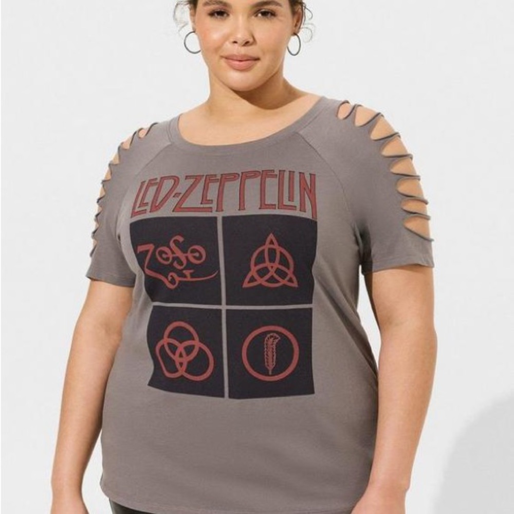 NWT Torrid Led Zeppelin Slash T-Shirt